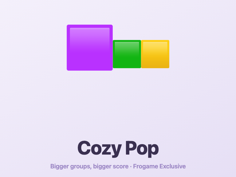 Cozy Pop game preview